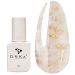 DNKa Cover base №011 melkachtig met stukjes goudvlokken 12 ml