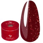 DNKa Cover #0005 Gedurfde rode hybride base met gouden en rode glans 30 ml (DNKA0005-30)