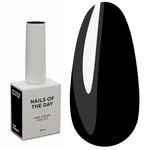 NAILSOFTHEDAY Let's special hybride nagellak zwart, 10 ml