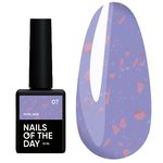 База NAILSOFTHEDAY Potal №07 фиолетовый с розовой поталью 10 мл