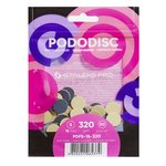 Vervangende pads op een zachte ondergrond voor PODODISC STALEKS PRO S 320 grit (50 stuks)