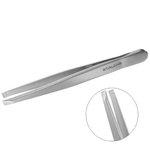 Пинцет для бровей Staleks BEAUTY & CARE 10 TYPE 1 широкие прямые кромки