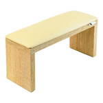 Подлокотник ECOSTAND Wood бежевый на бежевых ножках 320х160х110 мм