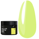 Гель для наращивания SILLER Zefir №01 (банка) желтый 15 мл (НФ-00019228)