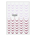 Nagelstickers UAslider Franse ombre №671