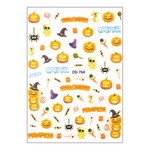 Nagelstickers dun zelfklevend halloween DD-764