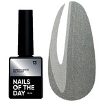 Гель-лак NAILSOFTHEDAY Korean cat eye 13 темно-серый 10 мл
