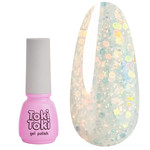 Gellack Toki-Toki Unicorn UN02 durchscheinend milchig mit Glitzer 5 ml