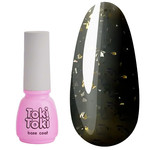 Toki-Toki Glaze Base GL03 dark khaki with gold leaf 5 ml