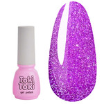 Гель-лак Toki-Toki Glitz GZ01 светоотражающий фиолетовый 5 мл