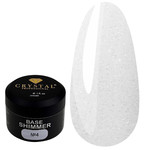 База для ногтей Crystal Base Shimmer №4 молочный с шиммером 15 мл