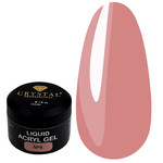 Acrylgel voor nagels Crystal Liquid Acryl Gel №4 beige-roze 15 ml