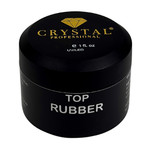 Топ для ногтей Crystal Top Rubber No Wipe (UV Filters) 30 мл