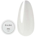 Гель для наращивания Dark Smart Builder gel 26 молочный с блестками 15 мл