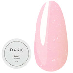 Gel voor extensions Dark Smart Builder gel 32 roze met glitter 15 ml