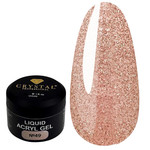 Акрил-гель для ногтей Crystal Liquid Acryl Gel №49 бежевый с микроблеском 30 мл