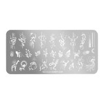 Stamping-Schablone mit Mustern Nicole Diary Nr 239