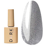 Gellak DARK Cat Eye 10 zilver 10 ml