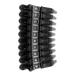Haarklemmen met krokodillenbeksluiting Toni&Guy zwart 10 stuks