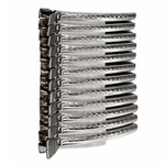 Metall-Haarspangen, 10,5 cm, 12 Stück