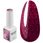 Гель-лак NAILSOFTHEDAY Cat Eye Gel Polish 05 бордово-вишневый 6 мл