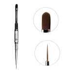 Dubbelzijdige kwast TOUCH Brush Duo Expert (voor gel 11 mm + eyeliner 11 mm)
