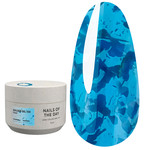 NAILSOFTHEDAY Builder Gel 100 Flower Blue mit Trockenblumen 15 ml