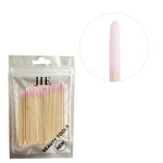 Houten stokjes BLING roze