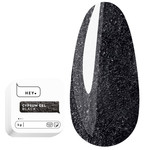 Ontwerp gel HEYLOVE Gypsum Gel Black 5 g
