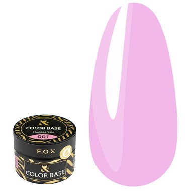 Base FOX Color №001 helllila 10 ml - Фото №1