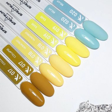 Gel polish FOX SHOT Spectrum Gel Vinyl №018 wheat 5 g - Фото №3