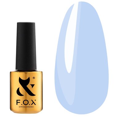 Gellack FOX Spectrum Gold №100 blaue Emaille 7 ml - Фото №1