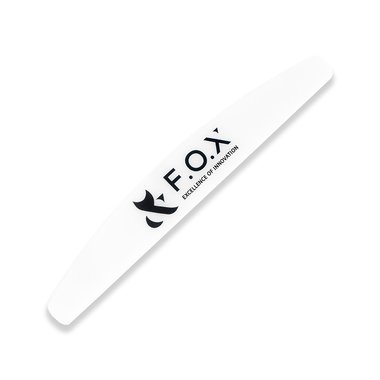 Plastic nail file FOX (semicircle) 167 mm