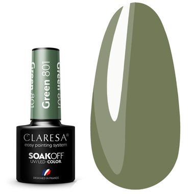 Claresa hybride lak GROEN 801, 5 ml