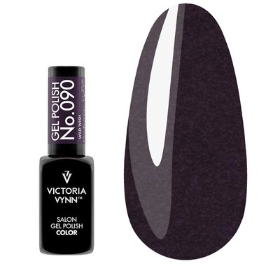 Гель лак Victoria Vynn COLOR SHIMMER 090 Wild Wish фиолетовый с шиммером 8ml - Фото №1