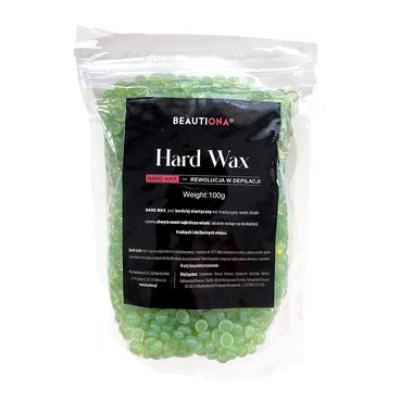 Горячий воск в гранулах BEAUTIONA Hard Wax Green 100 г