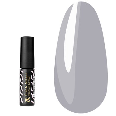 Gel polish FOX SHOT Spectrum №099 ashy, 5 g