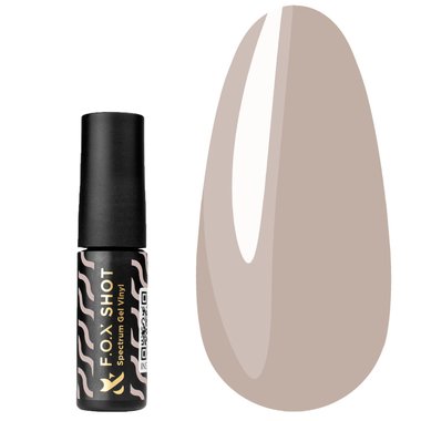 F.O.X SHOT Spectrum Gel Vinyl 044 гель-лак 5 мл светло-коричневый