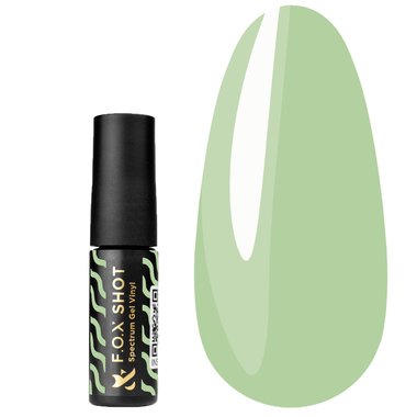 FOX SHOT Spectrum Gel Vinyl 057 hybride vernis 5 ml melkachtig limoen