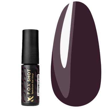 FOX SHOT Spectrum Gel Vinyl 090 hybride vernis 5 ml paarse wijn