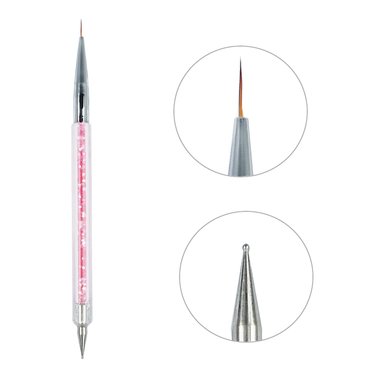 Set of brushes and dots TUFI profi  PREMIUM  Art for nail design (0131014) - Фото №3