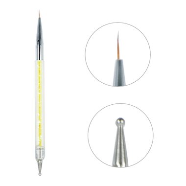 Set of brushes and dots TUFI profi  PREMIUM  Art for nail design (0131014) - Фото №4