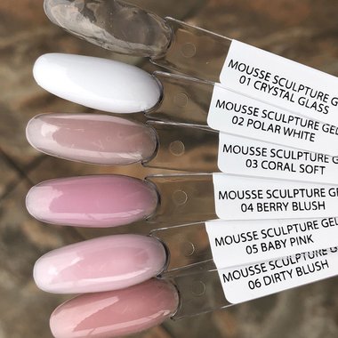 Гель для наращивания Victoria Vynn MOUSSE SCULPTURE GEL 03 Coral Soft 50ml - Фото №2
