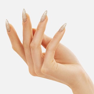 Gel polish Victoria Vynn COLOR GLITTER 056 Gold Millionaire 8ml - Фото №2