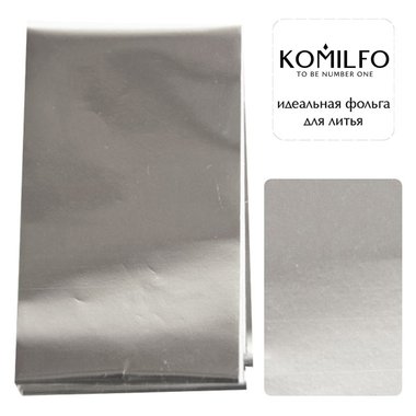 Komilfo-Folie zum Gießen von dunklem Silber mit Glanz