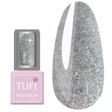 Gellack TUFI profi PREMIUM Glam №01 Geyser 8 ml (0121681) - Фото №1