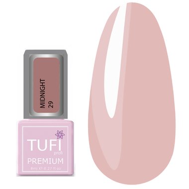 Gelpolitur TUFI profi PREMIUM Midnight 29 Pink Quartz (0121267) - Фото №1