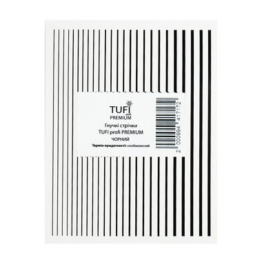 Flexible 3D-Manikürebänder TUFI profi PREMIUM schwarz (0121125) - Фото №1