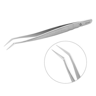 Professionelle Wimpernpinzette Staleks Pro EXPERT 41 TYP 9