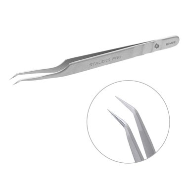 Staleks Pro EXPERT 41 TYPE 8 Wimperpincet (mini L) - Фото №1